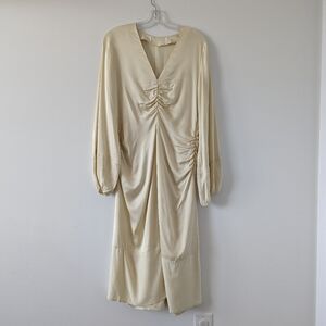 Elegant DAY Birger et Mikkelsen "Melissa" Cream Viscose Dress, Size 40